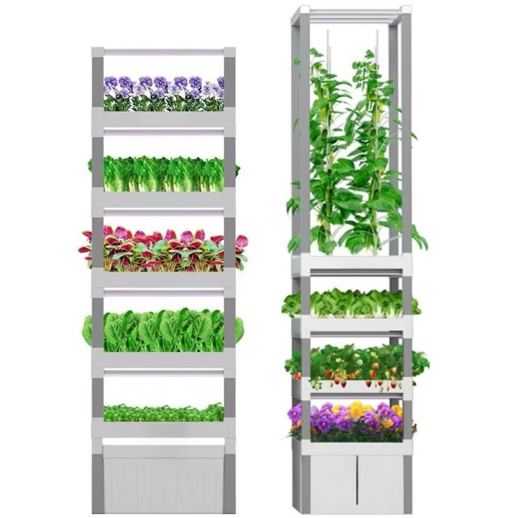 Hydroponic System - 新型自動家庭用垂直水耕栽培システム散水ポンプ環境に優しい食品グレードの材料を使用した建設用