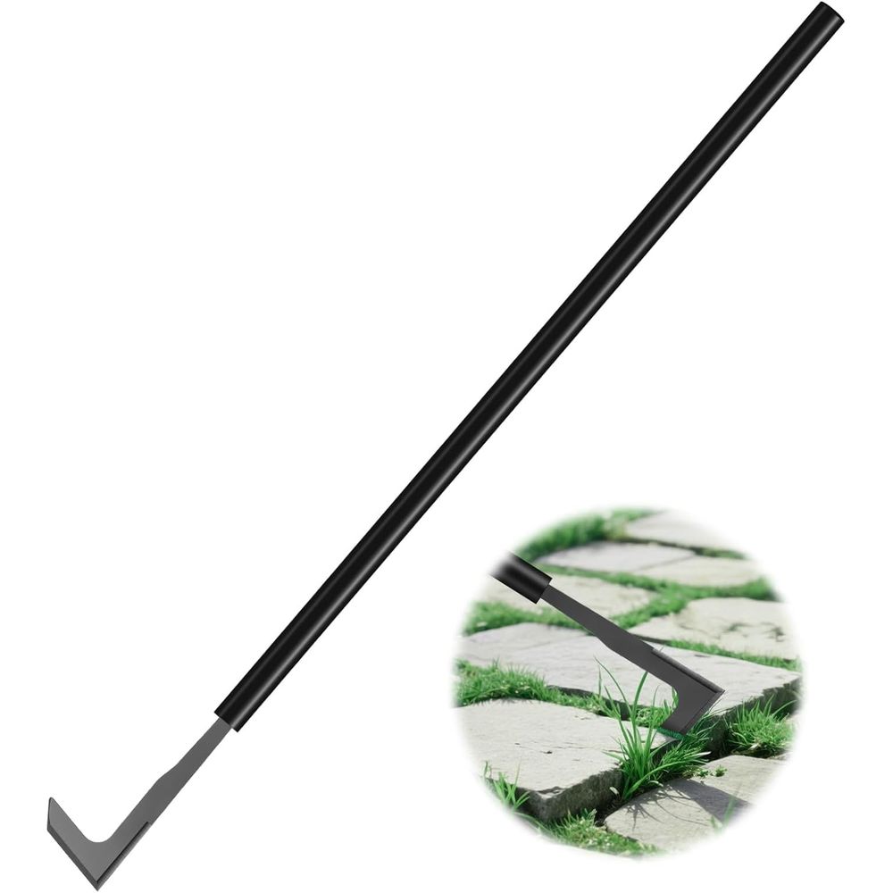 Gardening Tools To Remove Weeds - 強化された手動除草ツール、炭素鋼ハンドル付き、庭、歩道、芝生の雑草除去用 (49.2)