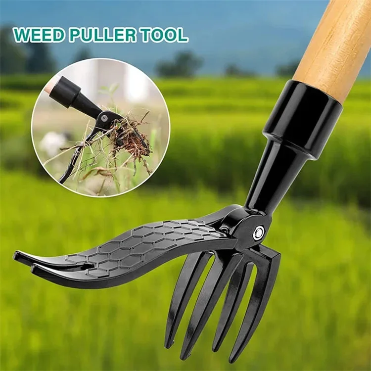 Gardening Tools To Remove Weeds - スタンドアップ雑草抜きツール ネジ穴付き ポータブル除草ヘッド交換用ガーデニング掘削除草機除去アクセサリー
