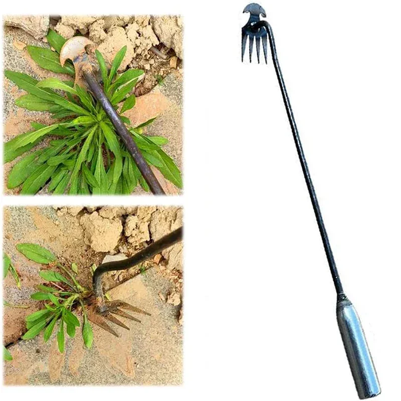 Gardening Tools To Remove Weeds - 庭用除草機、マンガン鋼製手動除草機、根のない土壌をほぐす手動除草機、除草プーラー