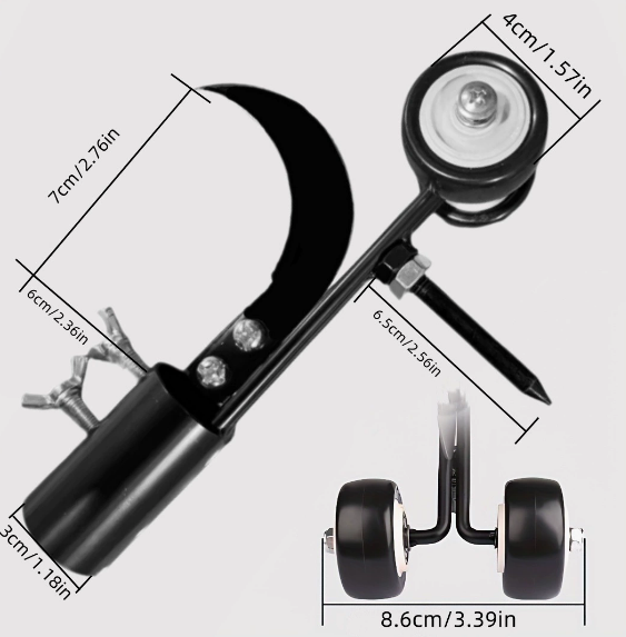 Gardening Tools You Need - 腰をかがめなくても使える園芸用草刈りツール、携帯用隙間除草機、草刈り機、長さ調節可能な雑草除去器、芝生用除草機