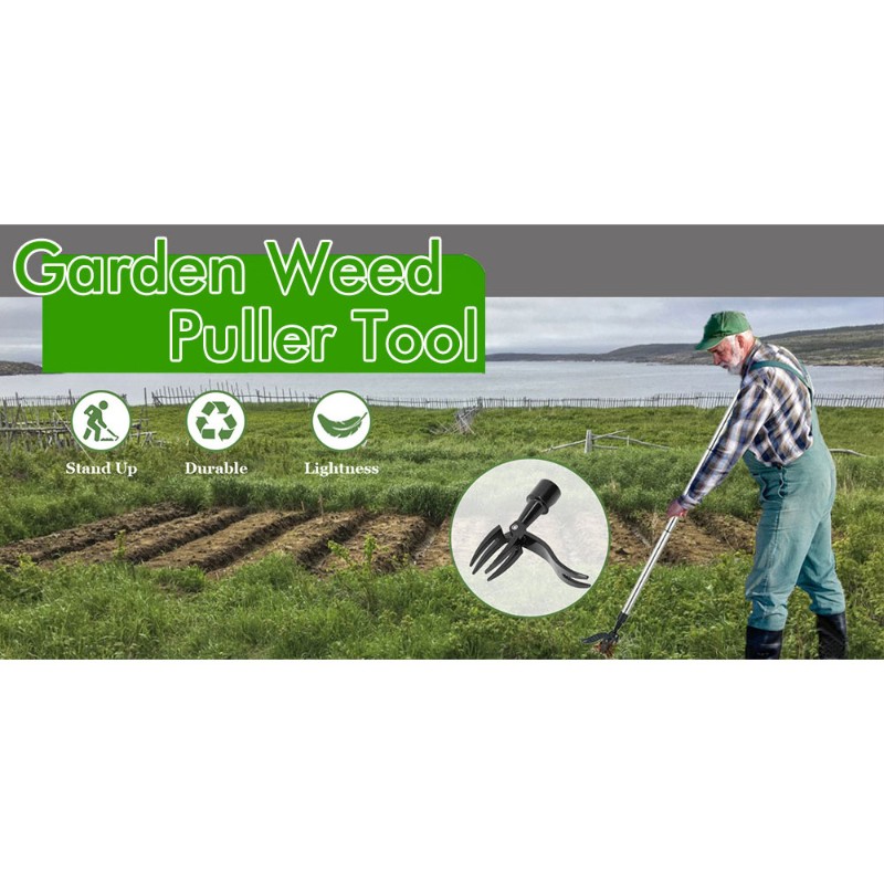 Gardening Tools To Remove Weeds - N96R 手動除草機 ガーデンツール-取り外し可能な根除去器-軽量で効率的な設計