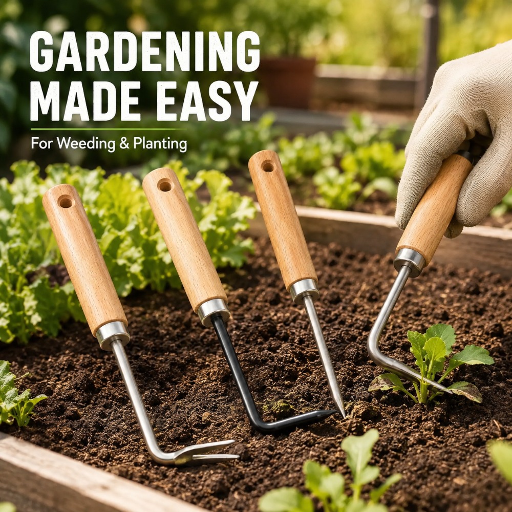 Gardening Tools To Remove Weeds - 根抜き除草ツール 多機能ガーデンハンドシャベル 鉢土の緩め、植物の移植、庭の雑草除去用