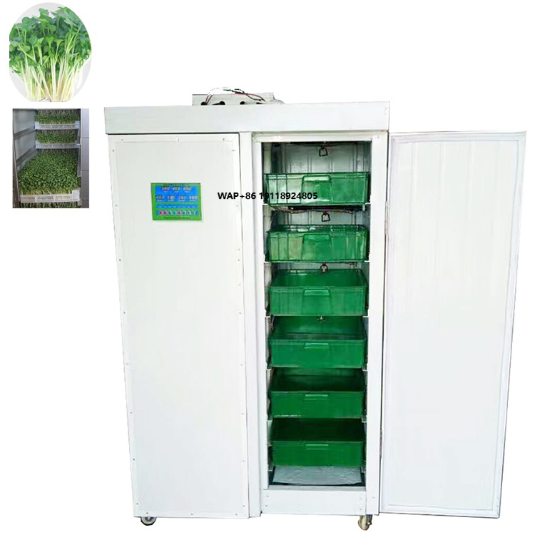 Hydroponic System - 屋内水耕栽培豆類・ニンニク栽培システム ロータガーデン スプラウトマシン