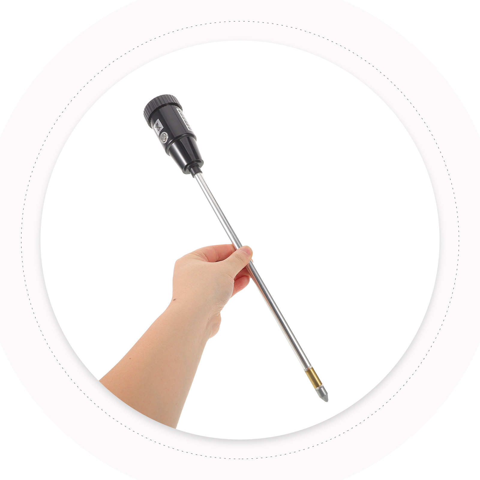 Gardening Tools Long - 土壌水分計 PH測定ツール 12インチロングプローブ ポータブルセンサーテスター 広場 芝生