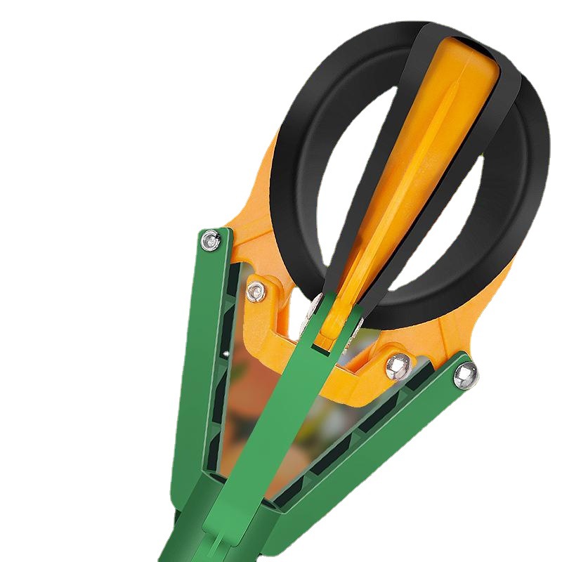 Gardening Tools Long - ホット販売 2-4 メートルフルーツピッカーゴム足伸縮ロングポールハンドルフルーツピッカーガーデンツール