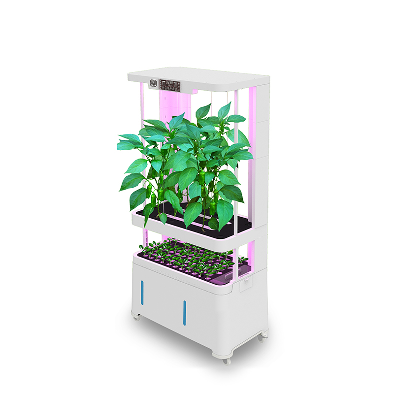 Hydroponic System - ハイテクインテリジェント水耕栽培装置 スマート水耕栽培ポット栽培システム ポンプ付き モデルH5 1年間保証