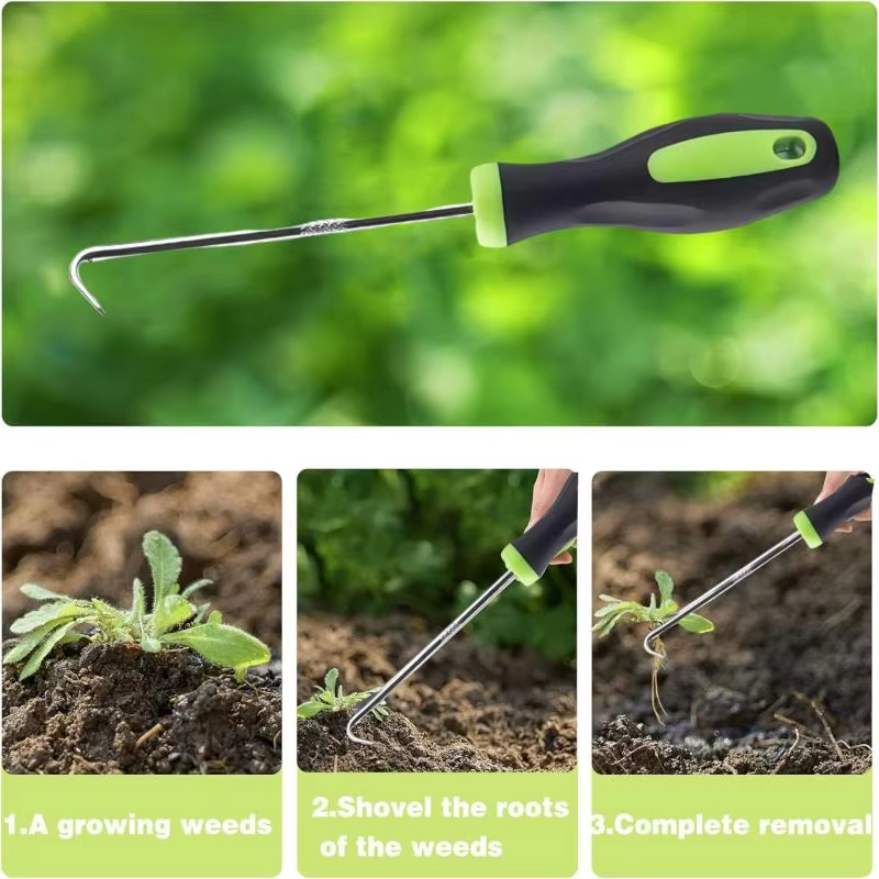 人間工学に基づいた頑丈な除草器、滑り止めグリップ付き手動除草 - Gardening Tools To Remove Weeds のレビューと価格