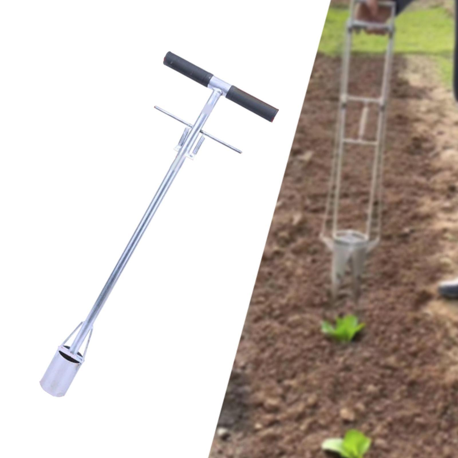 手動土壌サンプラー バルブプランター コンパクトな長柄ガーデ - Gardening Tools Long のレビューと価格