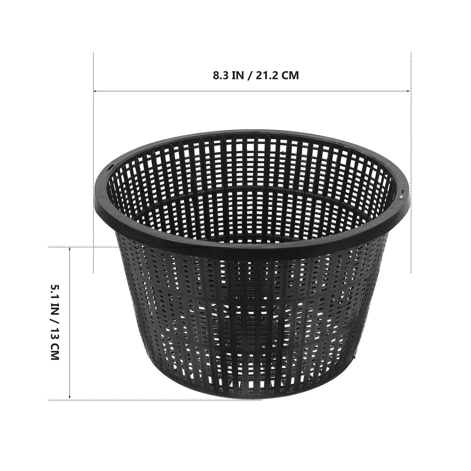 4個入り 水耕栽培ネットポット 5インチ メッシュプラントコ - Hydroponic System のレビューと価格