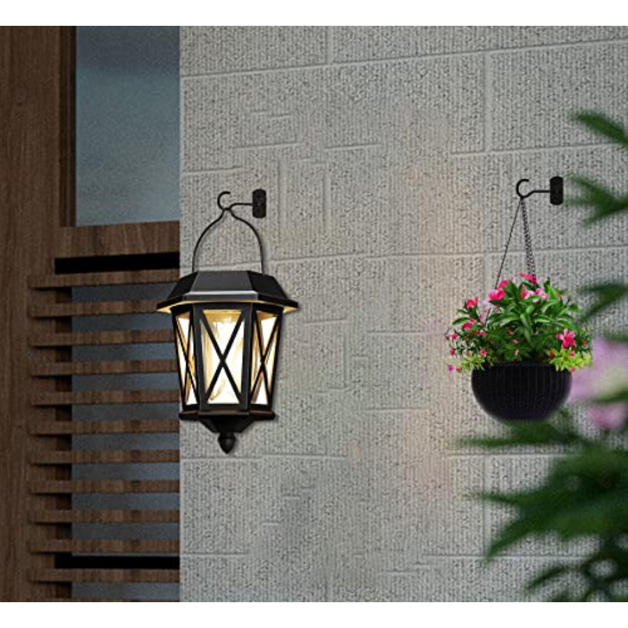 2パック6インチの長い天井フック、植物を吊るすための屋外フラ - Hanging Planter Basket のレビューと価格