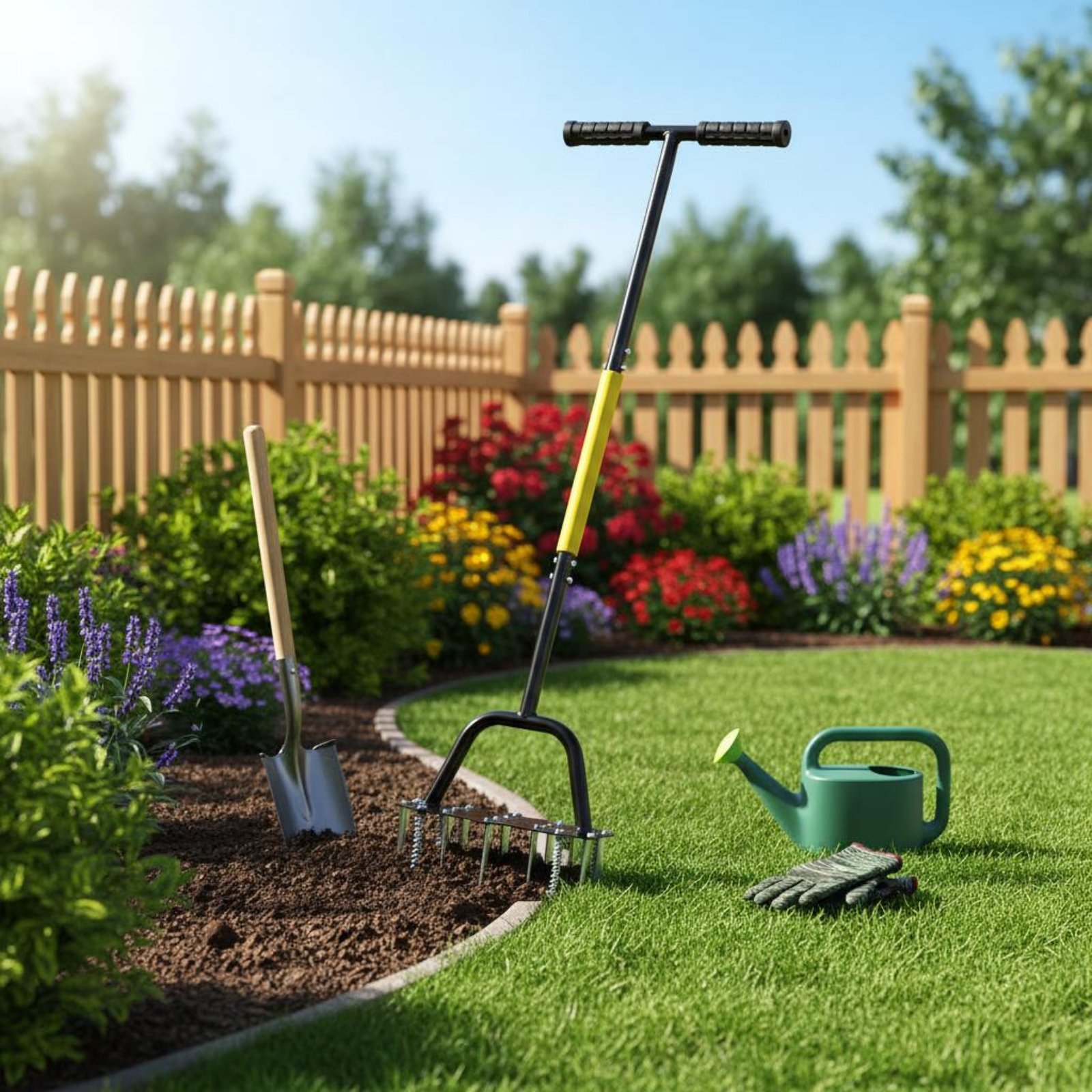 ハーフムーンエッジャー 取り外し可能なデザイン 手動芝生エッ - Gardening Tools Long のレビューと価格
