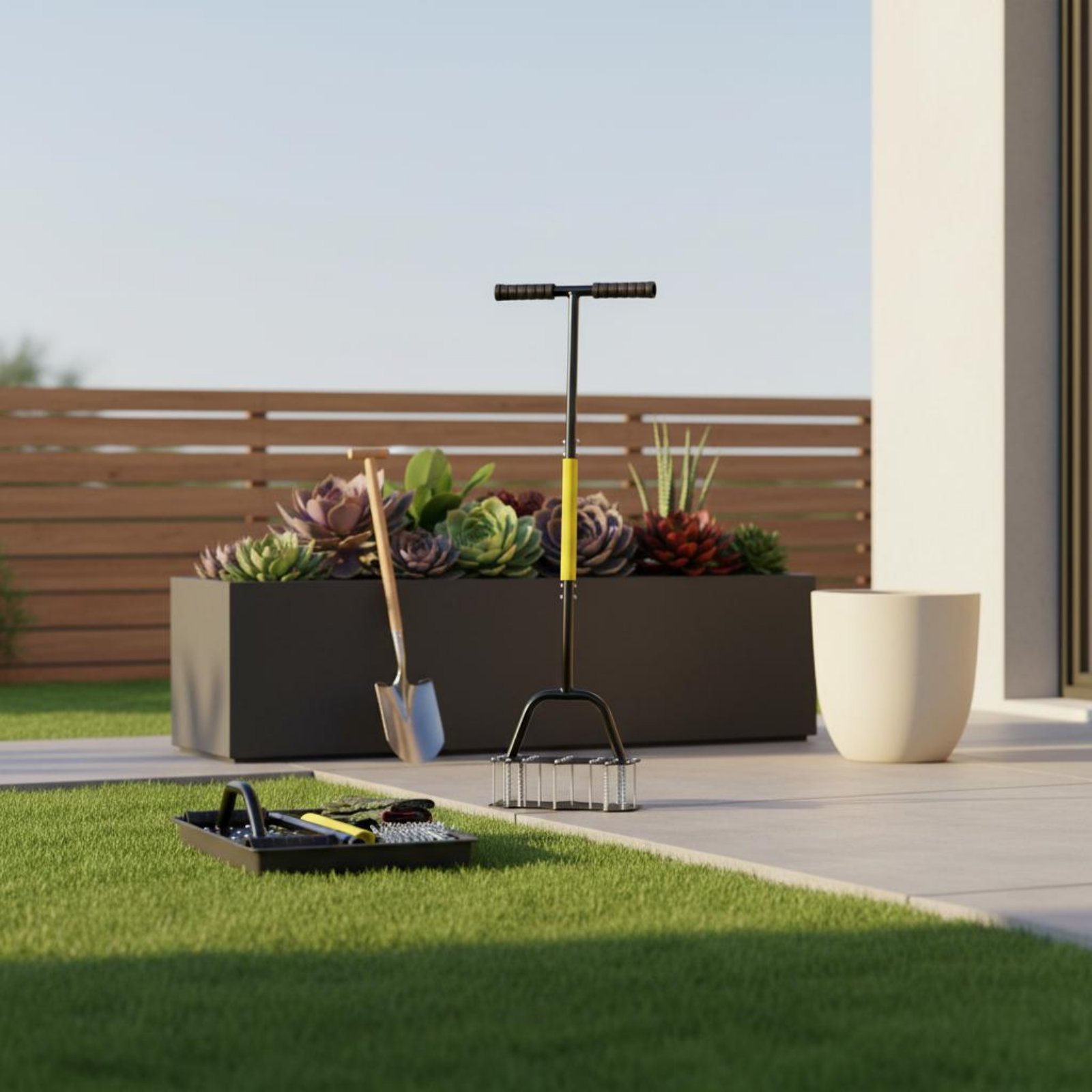 ハーフムーンエッジャー 取り外し可能なデザイン 手動芝生エッ - Gardening Tools Long のレビューと価格