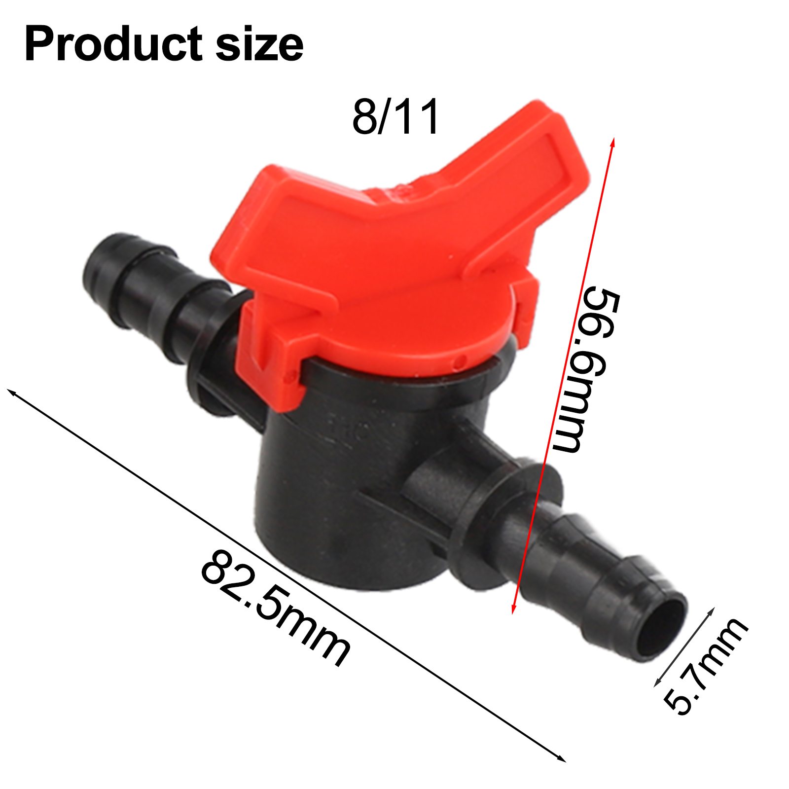 8 個ガーデンホース蛇口灌漑水バルブ 8/11 ミリメートル - Gardening Tools And Accessories のレビューと価格