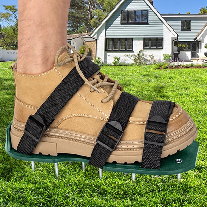 1ペアの芝生エアレーターサンダル、芝生用スパイクガーデニング - Gardening Tools Revit のレビューと価格