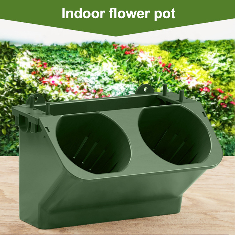 1Pc 壁プランター植木鉢ぶら下げ垂直庭園多肉植物屋外植木鉢 - Vertical Wall Planter のレビューと価格