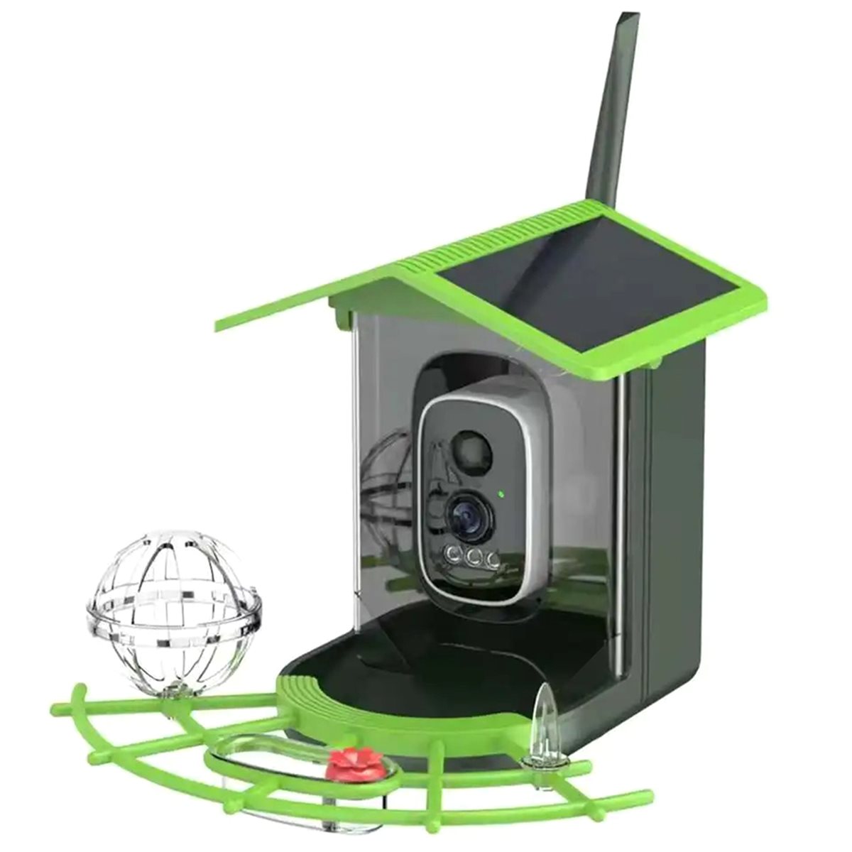 ABPPスマートバードフィーダーカメラ（AI種識別機能搭載、 - Gardening Tools Video のレビューと価格