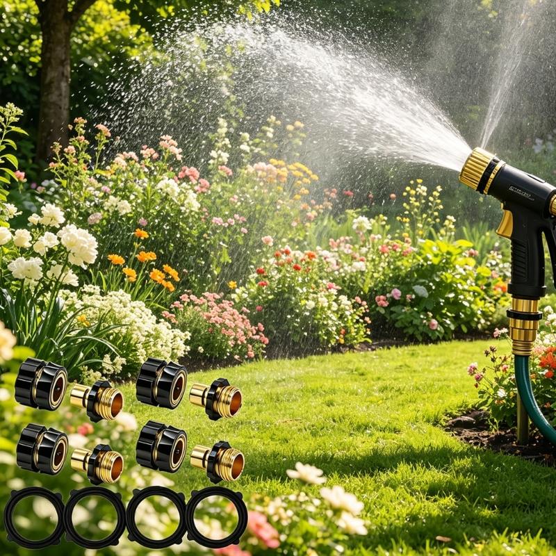 R9UF 4 ピース/パックプラスチック水道管コネクタクイッ - Gardening Tools You Need のレビューと価格