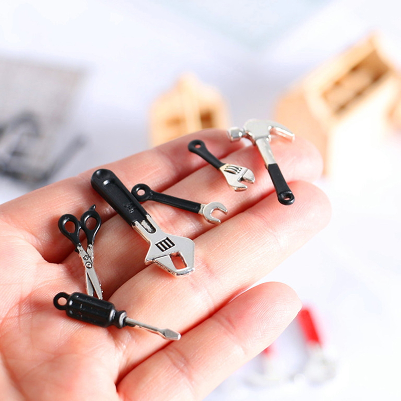 3/4/5/6本ドールハウスのミニチュア修理キットアクセサリ - Gardening Tools Gift Set のレビューと価格