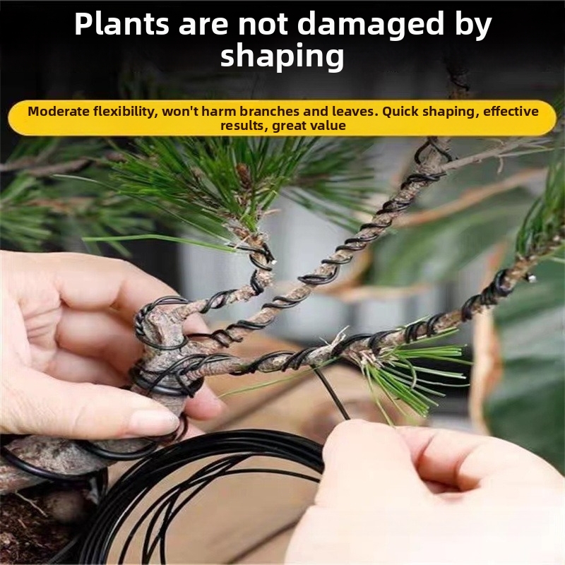 1.5MM盆栽ワイヤー アルミ盆栽トレーニングワイヤー モデ - Gardening Tools And Accessories のレビューと価格