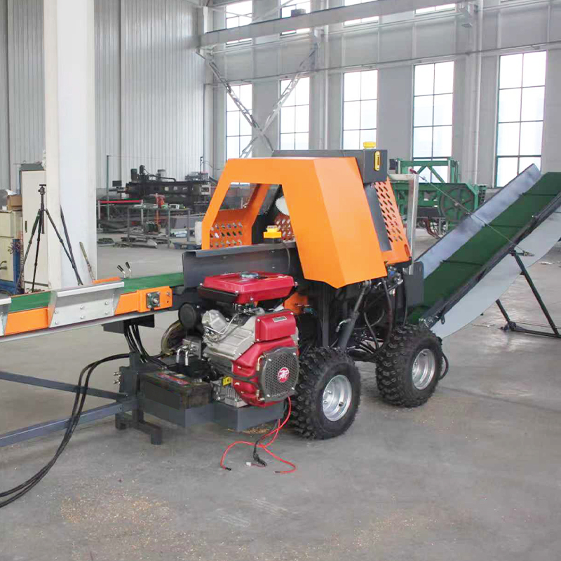 ディーゼル式薪割り機、木材切断機、20～30トン、4/6方向 - Gardening Tools Video のレビューと価格