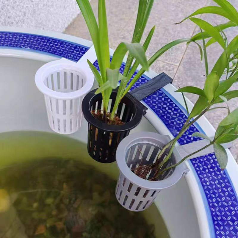 1/3 個水族館植物バスケット壁掛け水耕吊りプランター水槽水 - Hanging Planter Basket のレビューと価格