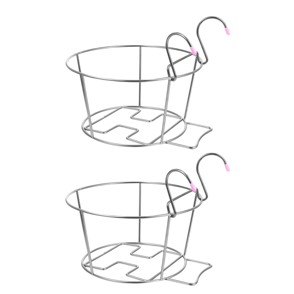 2個入りヘビーデューティーステンレス鋼製壁掛けフラワーポット - Vertical Wall Planter のレビューと価格