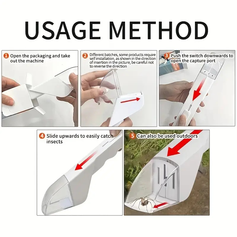 1個入り携帯型ハンドヘルド虫取り器、リリースデバイス付き、電 - Gardening Tools You Need のレビューと価格