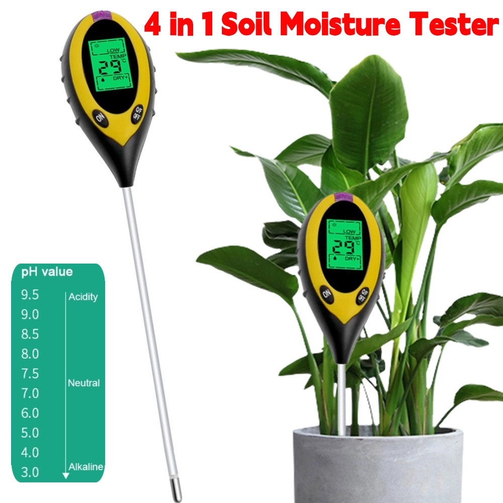 C9 ワイヤレススマート土壌テスター 土壌水分計 日光肥沃度 - Moisture Meter Plant のレビューと価格