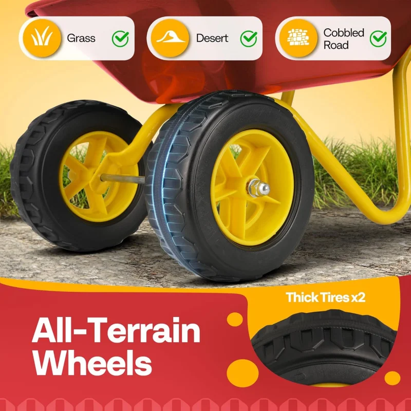 子供用手押し車 ガーデンカート 幼児用ガーデニングツールセッ - Gardening Tools Gift Set のレビューと価格