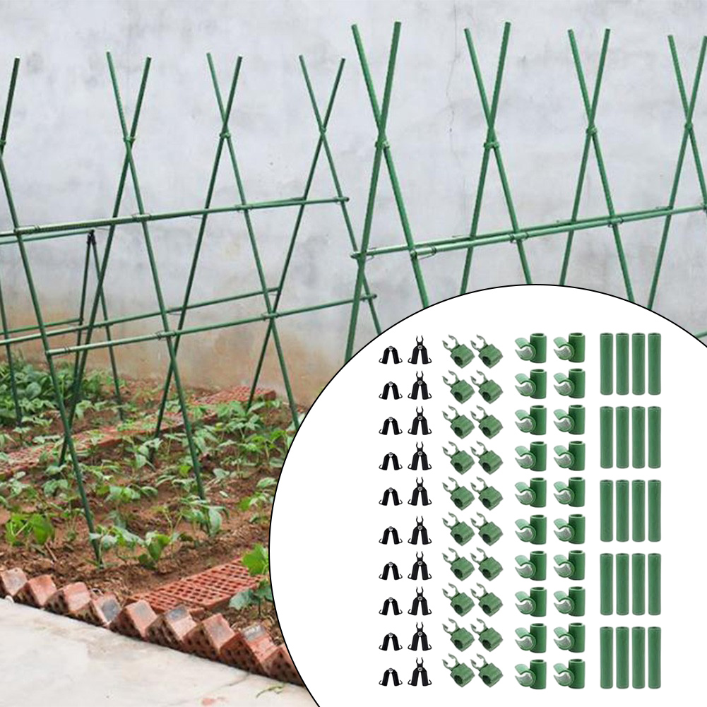 80個入り 11mm ガーデン トレリス コネクター クリッ - Gardening Tools And Accessories のレビューと価格